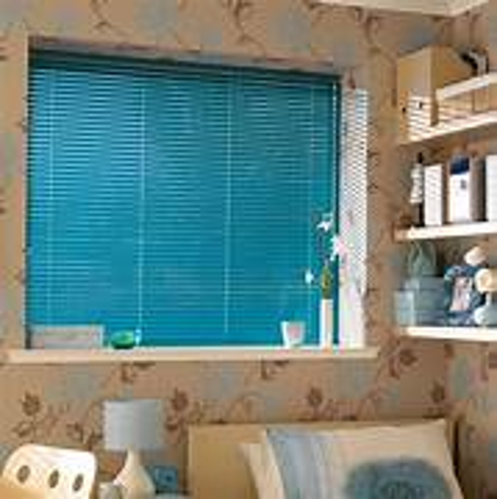 2 1/2″ Architect Wood Blinds BLUE