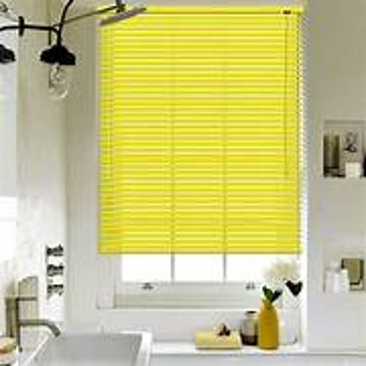 2 1/2″ Architect Wood Blinds YELLOW